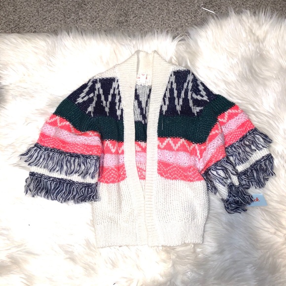 Cat & Jack Girls Cardigan Afghan 6x - Picture 10 of 10